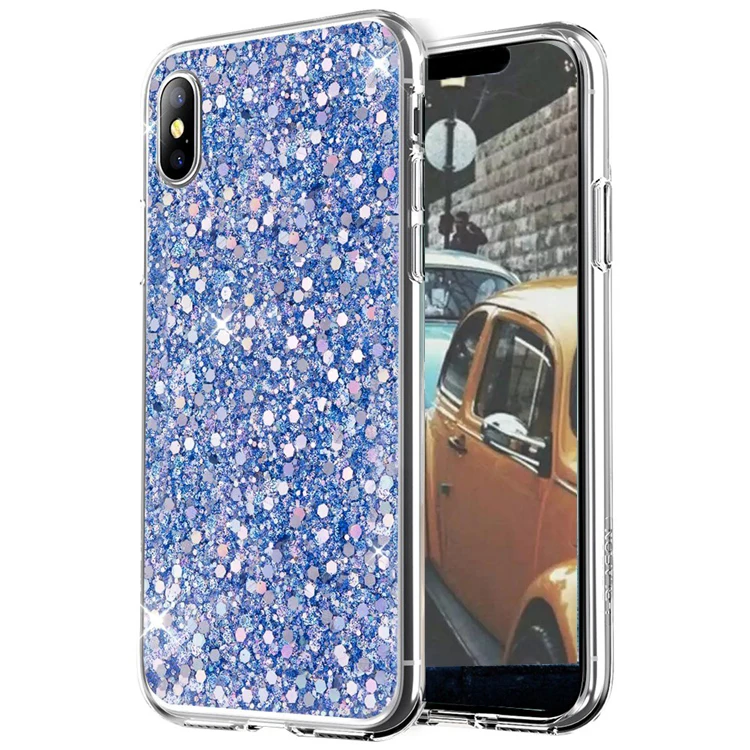 

High Quality Glitter For Iphone X Xs Cover, For Iphone Bling Case