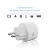Mini WiFi Smart Power Outlet EU Plug, Socket, for Amazon Alexa Echo Google Home