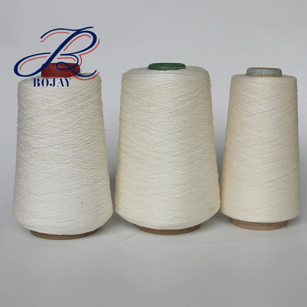 
Bojay Nm 24/1 white bleached Flax yarn 100% Linen yarn wet spining from China factory 