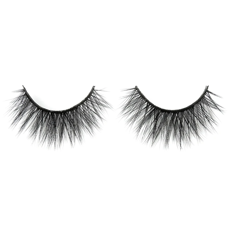 

wholesale false eyelashes soft band dramatic long thick silk eyelashes, Black