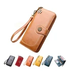 W361 Hot venda da marca 2019 mulher carteras PU carteiras de couro das senhoras da bolsa