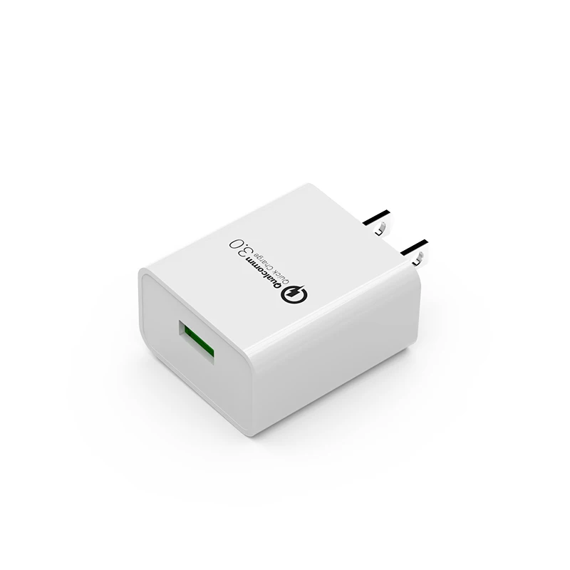 
QC3.0 American standard quick charger UL FCC certified US 5v3a 9v2a mobile phone charger USB wall charger 