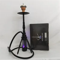 

new design aluminum hookah shisha with led light starbuzz shisha