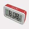 multiple music alarm functions digital calendar LCD rechargeable clock