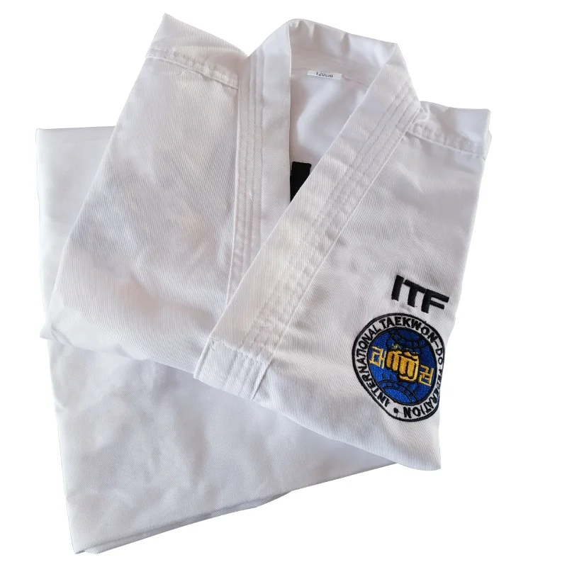 

Martial Arts Style Students ITF Dobok Taekwondo ITF, White