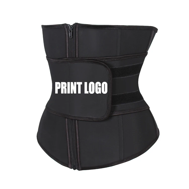 

New Custom Logo Women Slimming Body Shaper Tummy Compression Belt 100% Latex Waist Trainer