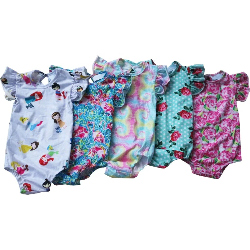 

Adorable Newborn Infant Baby Girls Clothes Floral Printing Sleeveless Rompers Jumpsuit One Piece Sunsuit Clothes, Picture