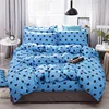 100% Cotton Sateen 300TC Bright Plain Dyed Yellow Color Bedding Set Duvet Cover Set