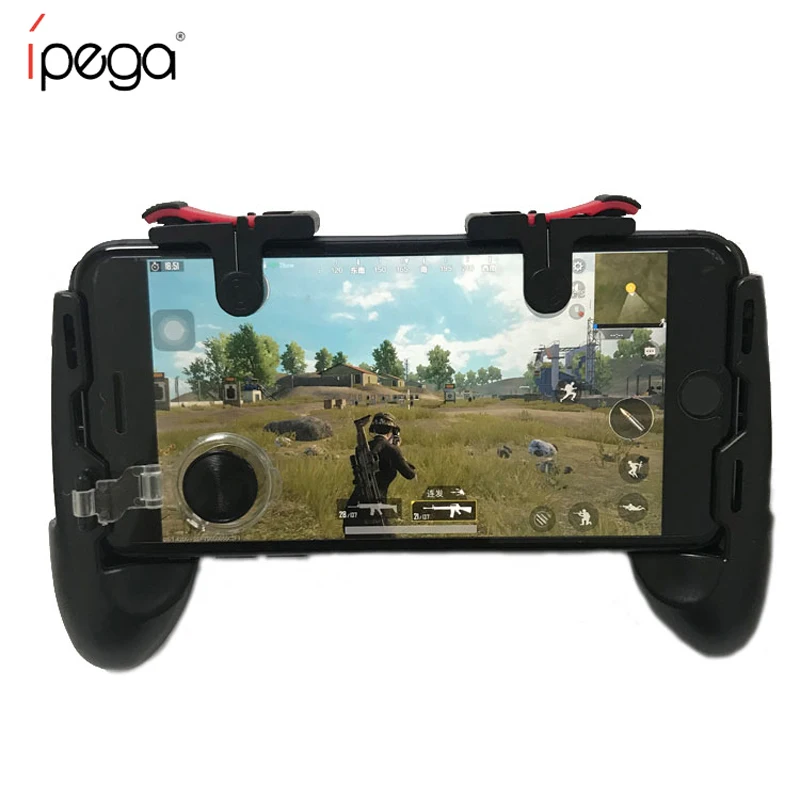 

Sensitive Shoot Aim Joysticks PUBG Controller for Phone L1R1 Grip with Joystick Fire Buttons for Android /IOS Phone, Black