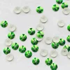 0905N Factory Price one kg/pack Laser Green Color 6mm Hot Fix Spangle Sequin Transfers for Dress