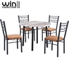 Competitive price round dining table marble top dining table sets