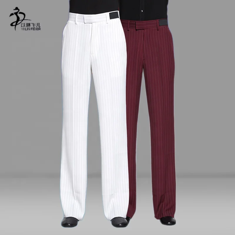 

Latin Dance Pants For Men Modern Ballroom Performance Men's Dance Pants