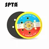 STPA 6inches PU Hook&Loop Backer Backing Pad With 6 Hole For Air Sander And Dual Action Car Polisher