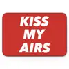 Indoor Outdoor Super Absorbs Mud Custom 3D Printed Non-Slip Bathroom Rug Kiss My Airs Doormat