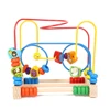 2019 Best price kids early learning colorful functional creativity bead maze wooden toys