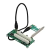 PCIe to Dual PCI Adapter Card PCI Express to PCI Slot Expansion Card USB 3.0 Add on Cards Converter