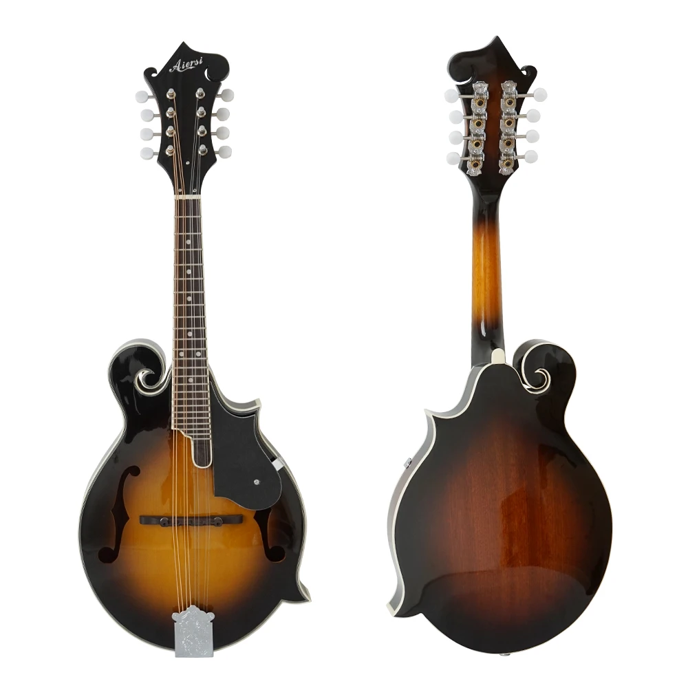 

Aiersi Brand Colour Laminated body F Style Acoustic Chinese Mandolin