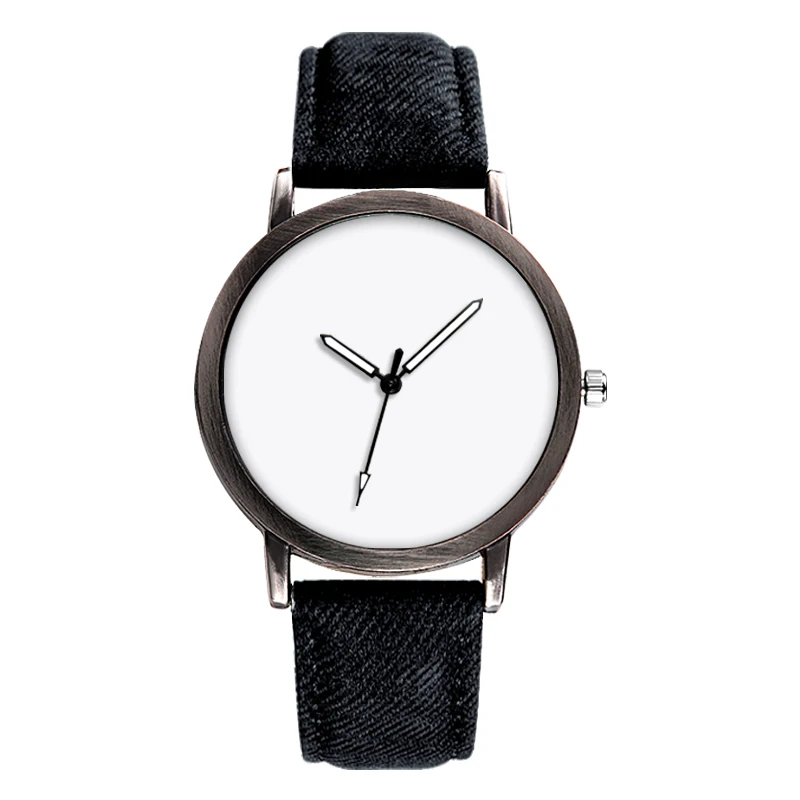 

Promotion Men's Casual Daily Watch with PU Leather Strap Designable Watch Accept Custom Logo Sublimation