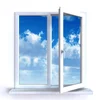 2019 New Design Bathroom Swing Open Style double glazed PVC Window