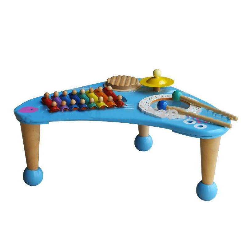 wooden musical table