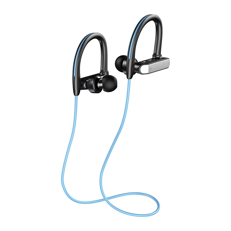 

XIAOHE FACTORY Noise Cancelling Sports Blue Tooth Earbuds Headphones