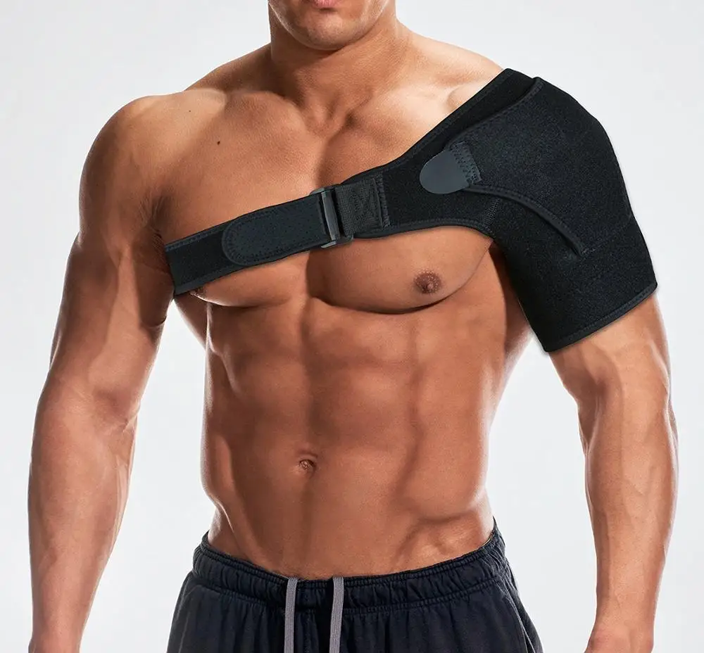 

Amazon sells well High Quality Custom Support Belt Pressure Pad ,Neoprene  Compression Shoulder Brace, Black or as you demand