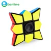 DIY 1x3x3CM Speed Magic Cube Fidget spinner for 3+Ages Plastic