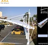 outdoor large pvdf tent shade tensile structure membrane