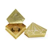 gold strip lashes packaging empty box design for lashes
