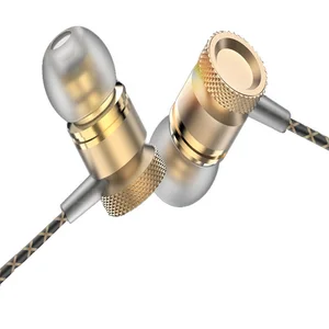 Wired Earphones Noise Cancelling Built Microphone