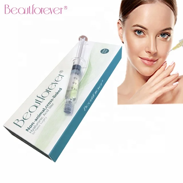 

Beautforever Hyaluronic acid injectable dermal filler for lips and wrinkles