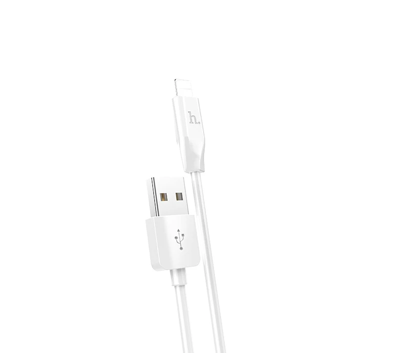 

HOCO X1 1M 2.1A Fast Cell Mobile Phone Charging For iPhone USB Date Cable, White