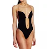 Ecowalson Party Dress Bodysuit Underwear Women Body Shaper Slips Backless Bra G-string Waist Trainer U Plunge Shapewear