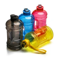 

Wholesale Custom 78oz 2.2L Transparent Plastic Gym Gallon Water Bottle With PETG Tritan Free in Bright Color