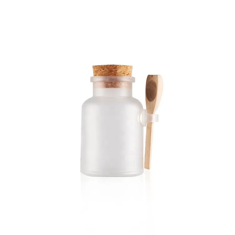 
Free samples 100ml 200ml 300ml round translucent clear matter plastic sugar scrub bath salt jar ABS container 