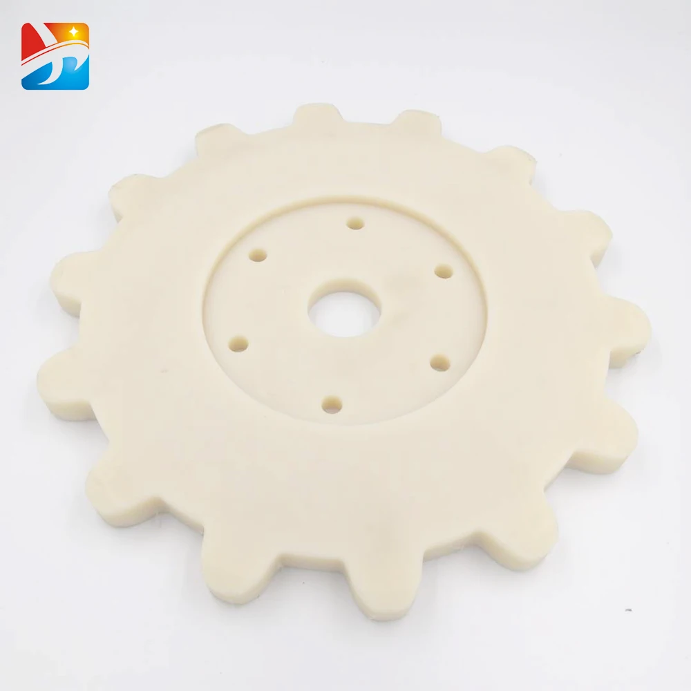 
Custom Precision machining Drawing processing Excellent nylon plastic worm gear 