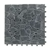 high quality wpc diy deck size 300x300x22mm stone interlocking composite