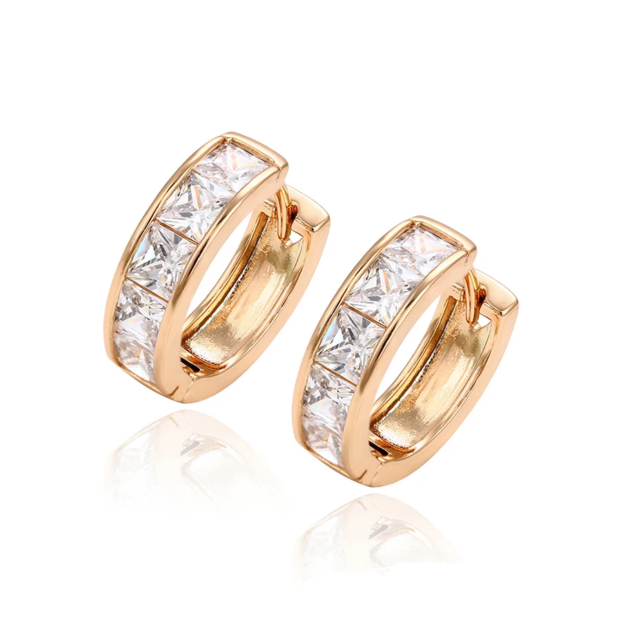 

29255 xuping Environmental Copper 18K gold plated earring , rainbow fashion earring jewelry earring