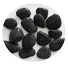 superior grade tumbled black river stone pebbles landscape stone