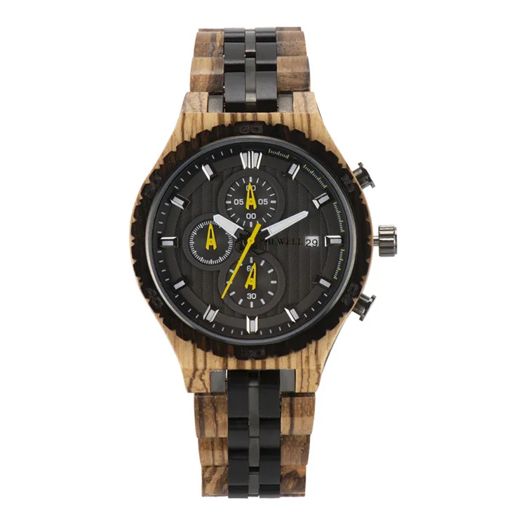 

new product ideas 2019 eco friendly stainless steel wood watch