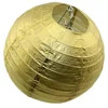 Different Size Chinese Gold paper Lantern For Christmas Wedding Decor Gim Festival Decoration Lampion