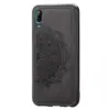 Hybrid Case and Atom Cloth for huawei Y7 pro 2019 - Mandala flowers Mobile phone shell