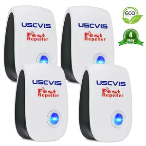 Image of 2019 Hot Ultrasonic Pest Repeller Indoor mini electronic mouse repellent Cockroaches Repeller US UK EU Plug in