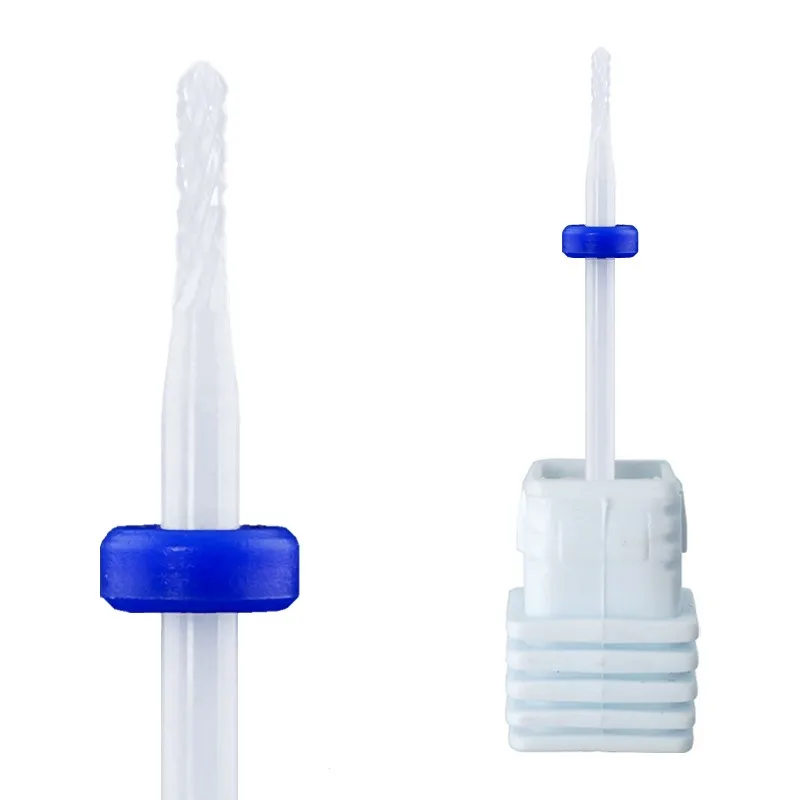 

Ceramic Round Bit Nail Drills for Electric Nail Drill Bit, White