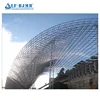 Xuzhou LF heavy structure space frame steel roofing for multi purpose usage