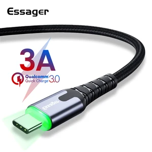 LED Type C Fast Charge & Data Sync Cable