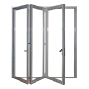 Electric House Windows Aluminium Bi-folding Window for Construction Companies YY construction
