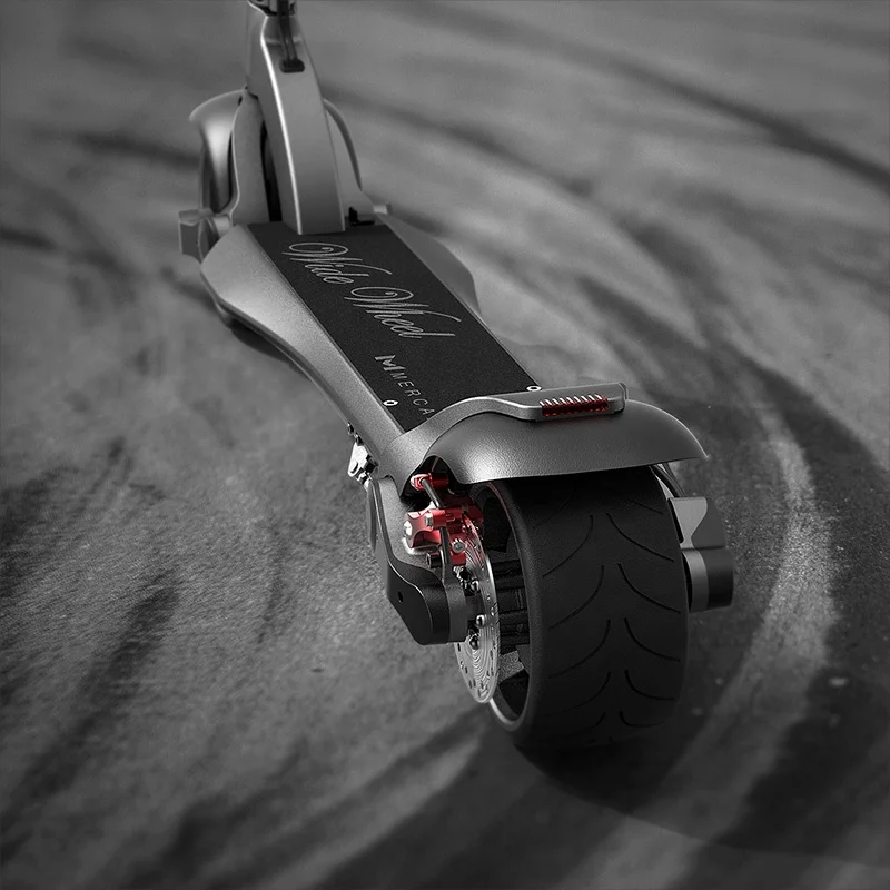 

2019 new upgraded widewheel electric scooter, Black