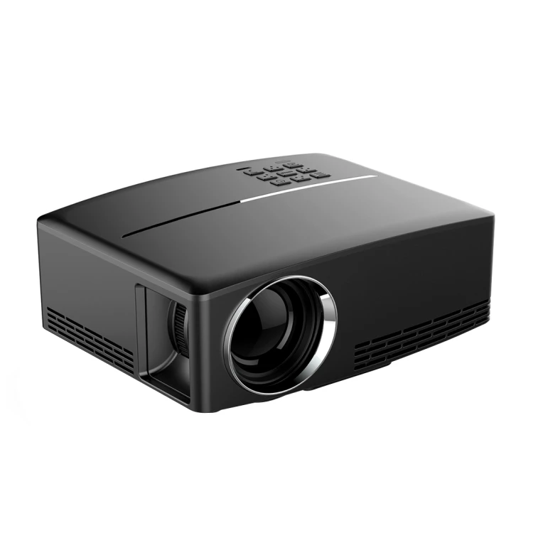 

Hot sale high quality GP80 1800LM 1920*1080 HD Home Theater LED Projector with Remote Controller