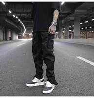 

OEM trousers for men stock dropshipping hitpop streetwear chinos cargo trousers pants